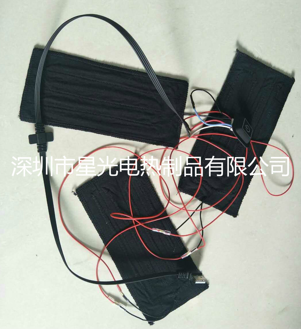服装碳纤维加热片如何在一拖三和一拖五中正确